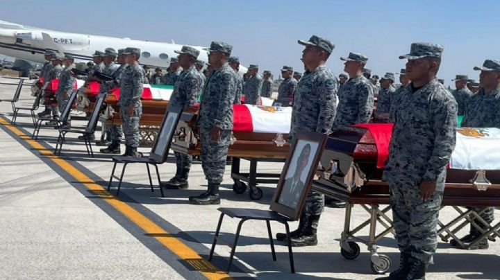 Sheinbaum rinde homenaje a militares tras operativo contra "El Mencho"