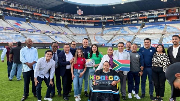 Enseñan a embajadora de Sudáfrica lugares turísticos de Hidalgo, previo al Mundial de Futbol