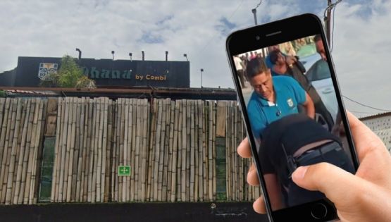 Meseros y guardias del bar O’Hana en Pachuca golpean a dos jóvenes; así fue la riña | VIDEO