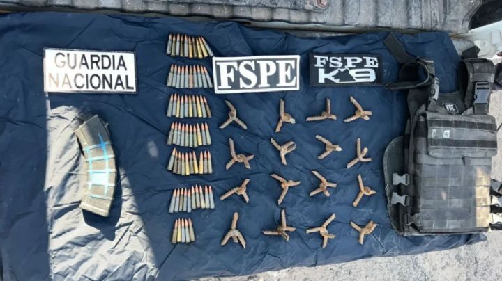 Aseguran droga, municiones y equipo táctico en Santa Rosa de Lima