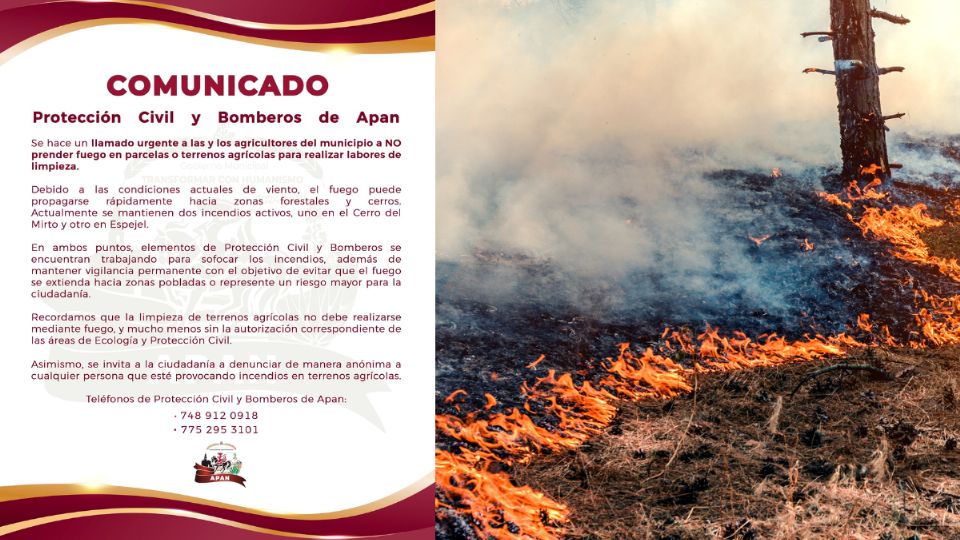 Debido a la intensidad de las llamas, las autoridades han priorizado las labores de contención para evitar que el fuego alcance zonas habitadas