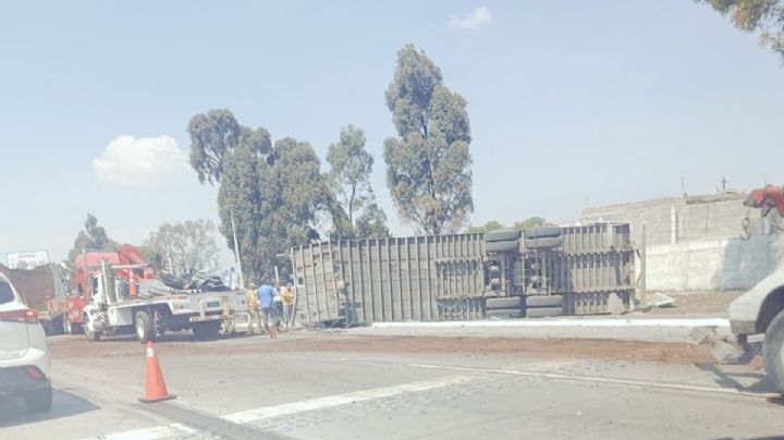 Esto sabemos del accidente que paralizó la México-Puebla