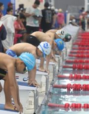 Foto descriptiva de: Tras una década se imponen nuevas marcas de natación en el Torneo Nuevos Valores