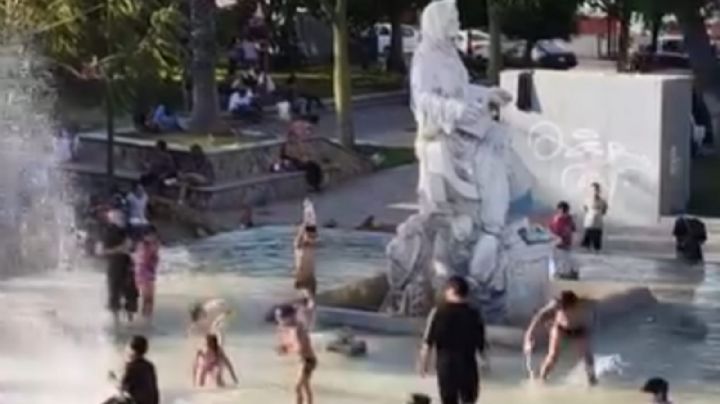 ¡A falta de mar, el Hidalgo es el lugar! El "balneario" más famoso de León abre sus puertas /VIDEO