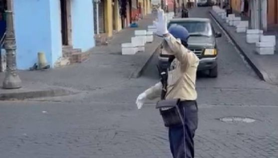 Ellos son los oficiales semáforos del municipio de Yuriria