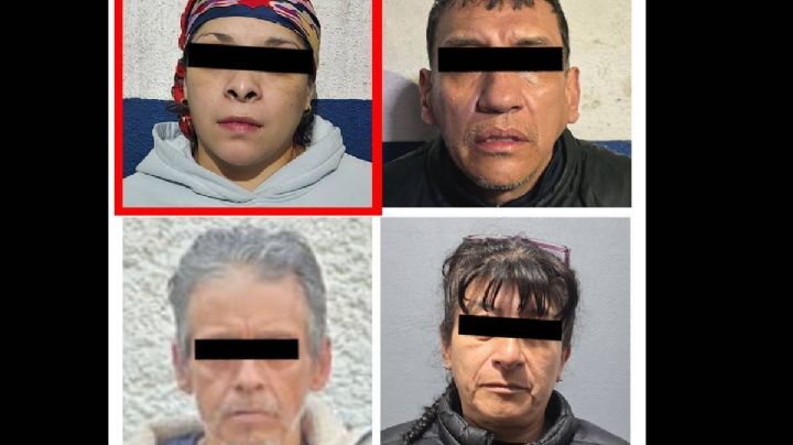 Caen Angélica N "La Guasona", Rommel N "El Rommi" y 2 más de la Unión Tepito