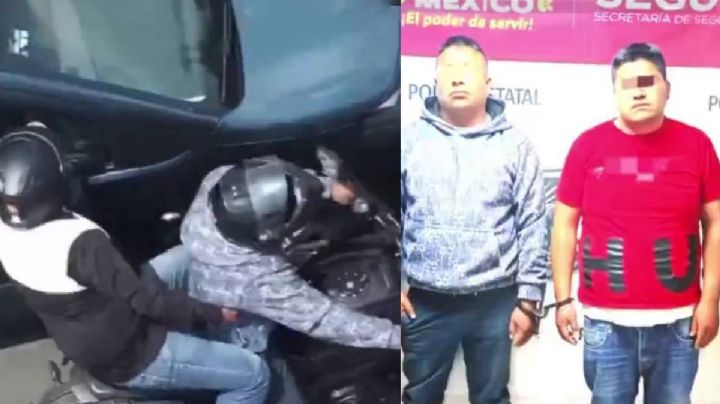 Tras robo a conductor, 2 sujetos son capturados gracias a una oportuna llamada de emergencia