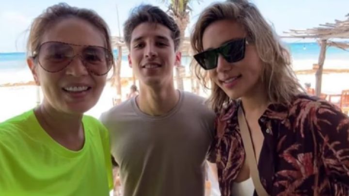 Yolanda Andrade reaparece sonriente en la playa en medio de su lucha contra la ELA