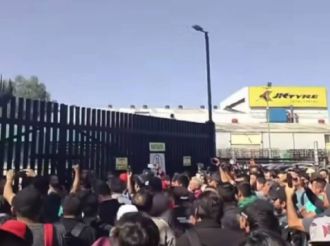 Balean a 4 huelguistas de la planta Tornel en Tultitlán