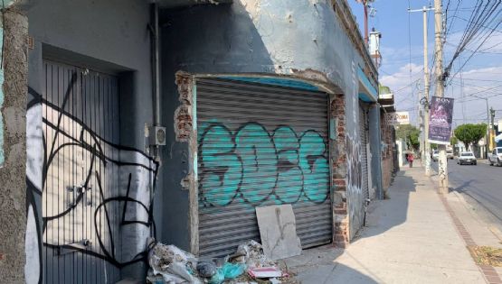 Alguien está dejando escombro en la calle Hernández Álvarez y se ve mal en pleno centro de León