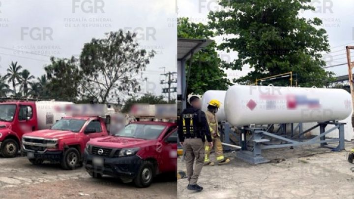 Catean presunta gasera ilegal en el centro de Cosamaloapan; hay un detenido