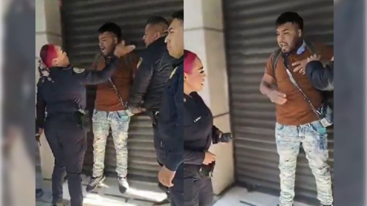 Captan forcejeos con policías en la Cuauhtémoc; SSC inicia indagatoria