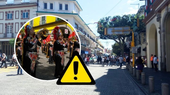 Calles y avenidas de Xalapa que estarán cerradas el 22 de marzo por desfile de Marching Band