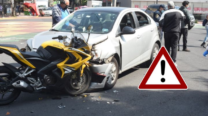 "Montachoques" en moto, nuevo modus operandi y más agresivo en CDMX