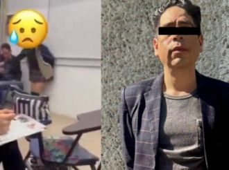 Detienen a maestro por grabar a alumnas en el Colegio Del Valle