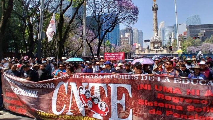 CNTE advierte que regresarán a la CDMX con más fuerza para exigir que se cumplan sus demandas