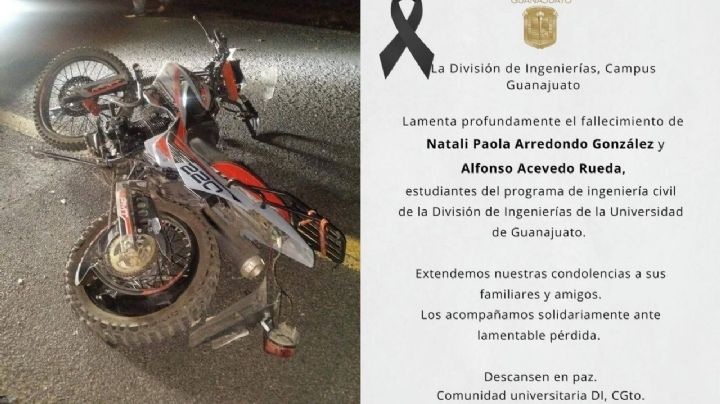 Eran alumnos de la UG estudiantes que murieron anoche, en un accidente de moto