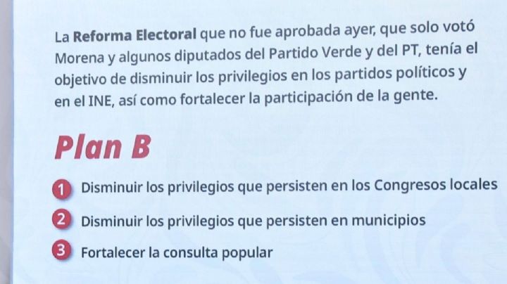 El Plan B de la reforma electoral