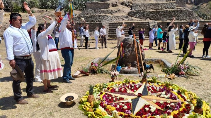 Entre rituales y tradición, así celebran el equinoccio de primavera en Huapalcalco