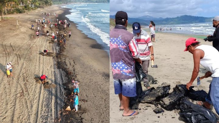 Hidrocarburo se extiende a 42 localidades del estado de Veracruz; aquí las playas afectadas