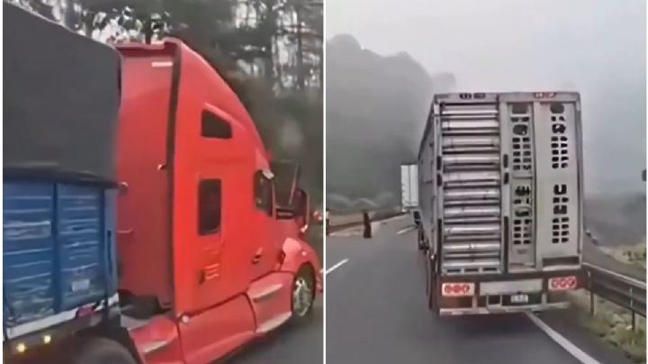 Video | Delincuentes simulan mantenimiento en carreteras para asaltar conductores rumbo a Veracruz