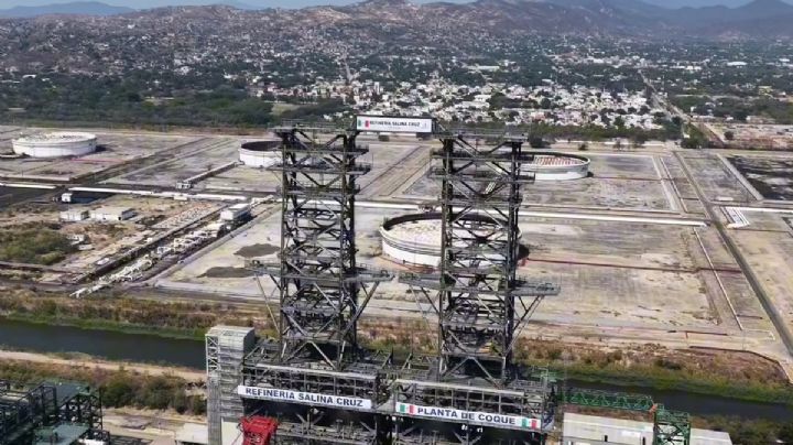 Modernización de refinería de Salina Cruz alcanza 76% de avance: Sheinbaum
