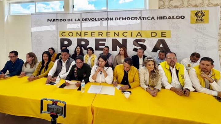 PRD Hidalgo apuesta por reconstruirse desde el territorio con plan de 10 acciones y sin alianzas con la derecha