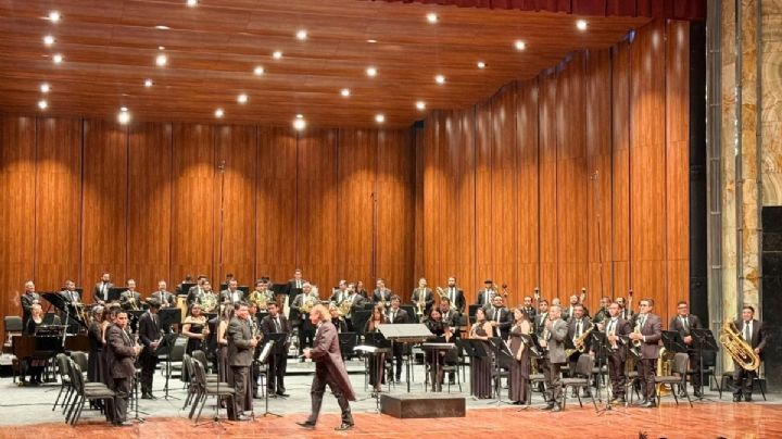 Banda Sinfónica de Hidalgo celebra 125 años con gala histórica en Bellas Artes