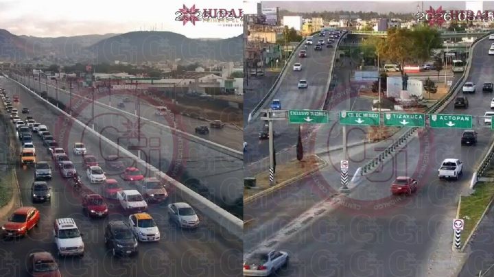 ¡Buen inicio de semana! Circulación fluida en Pachuca y accesos principales este lunes