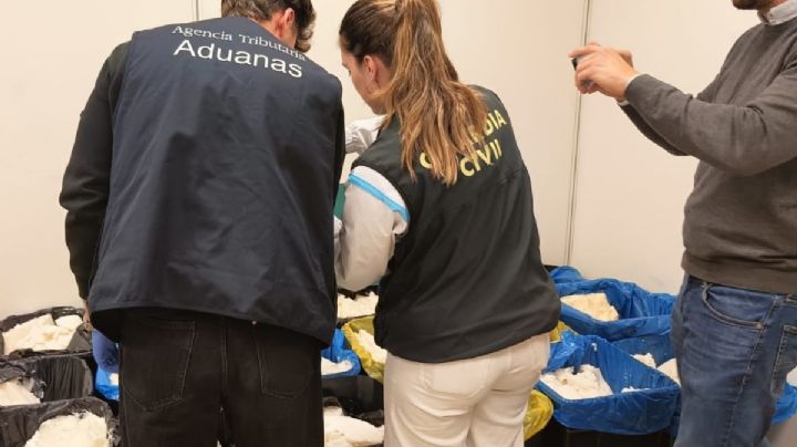 "Aceite de coco" con metanfetaminas: España decomisa 625 kg de droga de origen mexicano