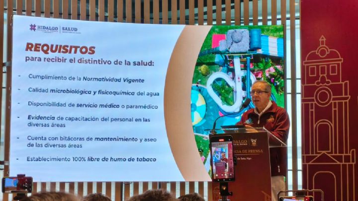Implementan distintivo sanitario para balnearios y parques acuáticos en Hidalgo
