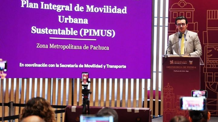 Anuncian Plan Integral de Movilidad Urbana Sustentable en la Zona Metropolitana de Pachuca, esto incluye