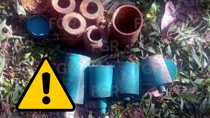 En este municipio de Veracruz hallan 38 artefactos explosivos en cateo