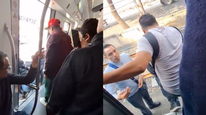 Tren Ligero se queda sin energía; usuarios caminan sobre las vías para evacuar