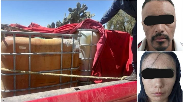 Caen huachicoleros en Zempoala mientras llevaban gasolina robada al Estado de México