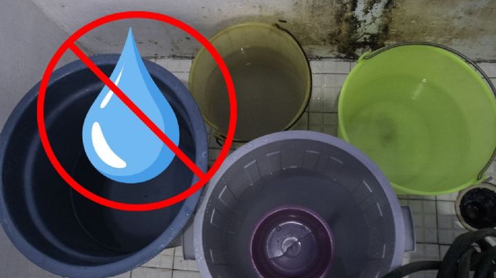 Estas 20 colonias de Veracruz no tendrán agua hoy 25 marzo