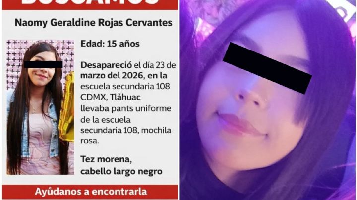 ¿Qué pasó con Naomy Geraldine? Joven desapareció en Tláhuac, la hallan con vida
