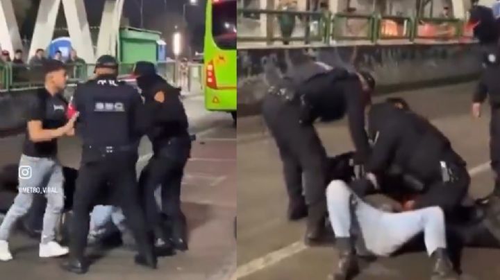 Agreden a policías en Metro Universidad tras intento de detención; SSC esclarece hechos