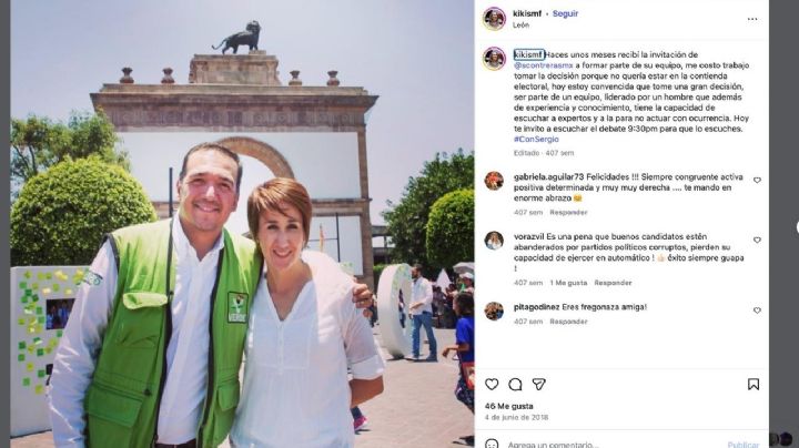 El día que "Kikis" agradeció a Sergio Contreras por invitarla al partido y ella se quedó con todo