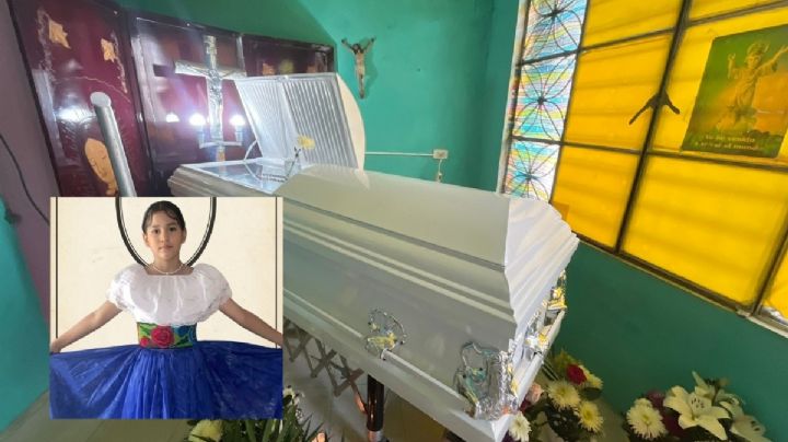 Dan último adiós a Sherlyn, menor de 14 años que murió ahogada en Coatzacoalcos