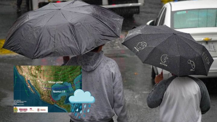 Estos municipios de Veracruz tendrán lluvias fuertes el viernes 27 y sábado 28 de marzo