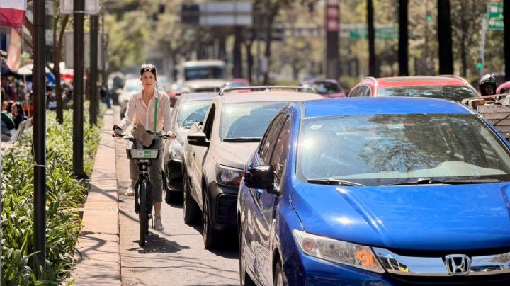 Tras repavimentación desaparecen 2 km de ciclovía en Av. Chapultepec