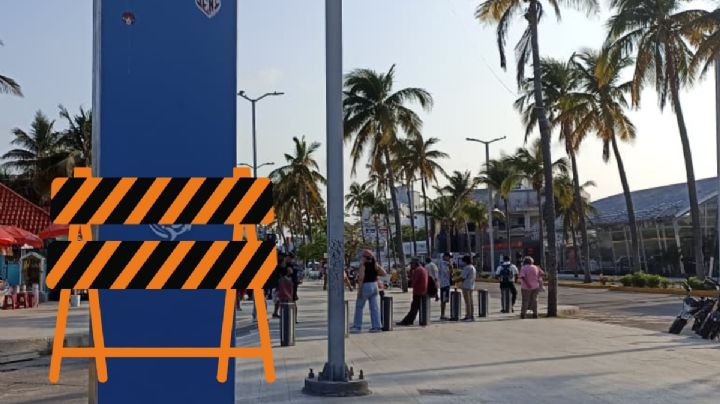 Por instalación de semáforos y bacheo, anuncian cierres viales en Veracruz puerto este jueves 26