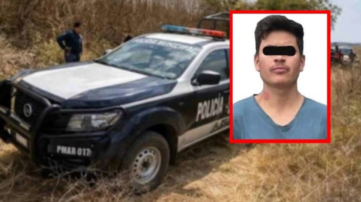 Cae ladrón de patrulla en Hidalgo; con ella luego cometió un robo con violencia