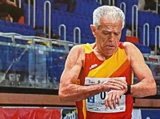 Abuelo maratonista: a los 82 corre como de 20 y sorprende a la ciencia
