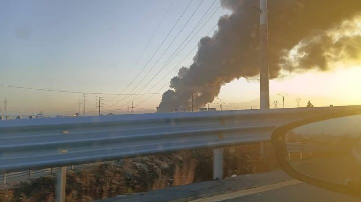 Puebla: incendio en Coronango moviliza a bomberos y policía municipal