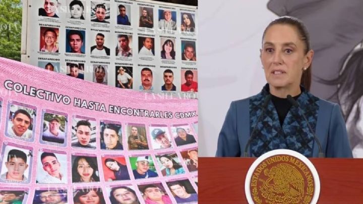 Suman más de 132 mil desaparecidos en México: Sheinbaum; ONG desconfían de datos