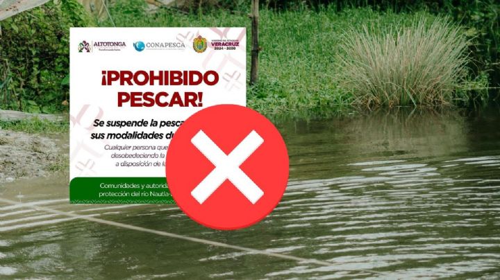 Conapesca desmiente suspensión de pesca en Altotonga por 2 años; ayuntamiento baja aviso