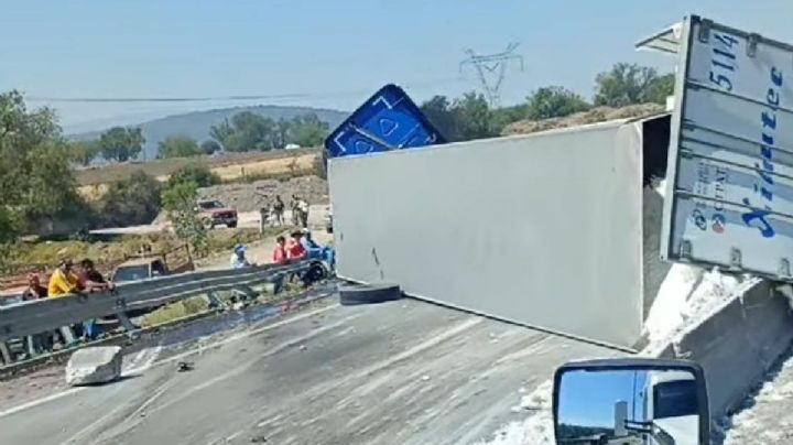 Accidente en Arco Norte colapsa tráfico en pleno inicio de Semana Santa