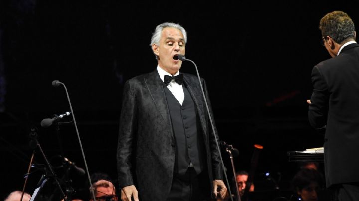 Andrea Bocelli dará concierto gratis en el Zócalo de CDMX